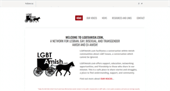 Desktop Screenshot of lgbtamish.com